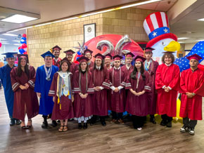 Former Students Return For McArthur Elementary Senior Walk
