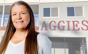 ‘Returning Home’: Former Aggie Standout Misti Nims Named Tate Head Softball Coach