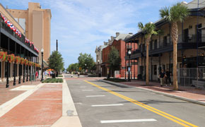 Downtown Pensacola’s Palafox Street Reopens After $10 Million Overhaul