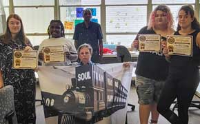 First Students Graduate From Soul Train Youth Workforce Training In Century