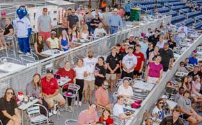 Tate Aggies Baseball Celebrates 2026 Season, Seniors At Blue Wahoos Game