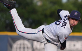 Milbrandt Fans 12, Extends Scoreless Streak In Dominant Blue Wahoos Win