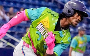 Lewis Jr. Homers In Wahoos 7-3 Loss To Trash Pandas