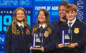 Beulah Academy Honored At State FFA Convention