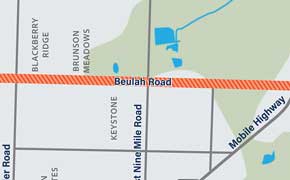 Beulah Road Resurfacing Project Concludes