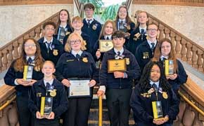 Beulah Middle School FFA Honored At State Convention