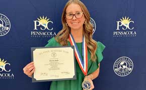 Northview Valedictorian Braylan Shelly Named to All-Florida Academic Team