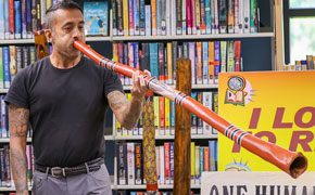 Didgeridoo Down Under Show Visits Century Library; Coming To Molino Saturday