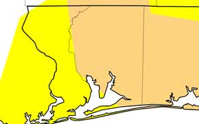 With Recent Rain, Drought Eases Across Most Of Escambia County