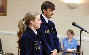 Century Council, Mayor Donate $1,000 For Northview FFA State Convention Trip