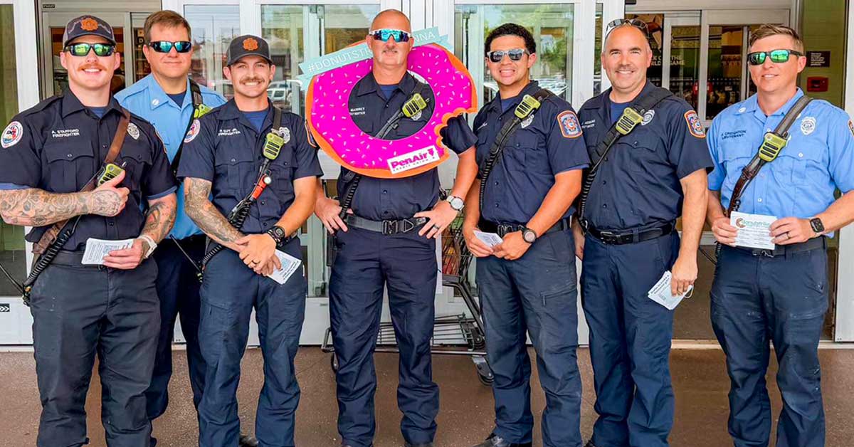Donut Strike: Local First Responders Collect Donations For Manna : NorthEscambia...