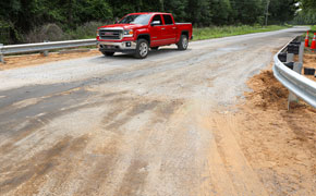 West Bogia Road Open To Traffic; Paving Delayed By Forecasted Rain