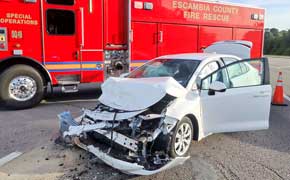 One Person Injured In Three Vehicle Crash On Highway 29 In Molino