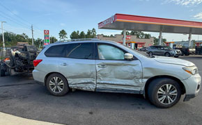 No Injuries In Friday Crash At Quintette Road, Highway 95A