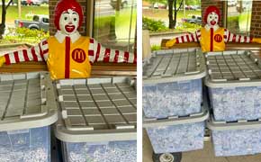 240 Pounds Of Little Tabs, Big Impact: Molino Park Elementary Helps Families At Ronald McDonald House