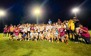 Future Aggies Hit the Field for Tate High Youth Football Camp