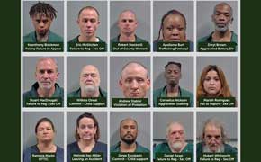 15 Arrested In ECSO Warrants Sweep
