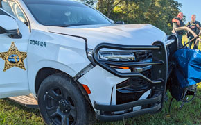 Driver Cited Following T-Bone Crash With ECSO Deputy In Byrneville