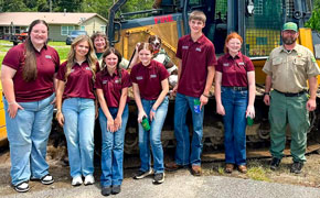 Northview FFA Officer Team Meets With Local Agricultural Stakeholders