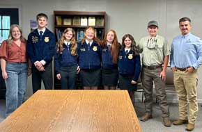 Northview FFA Students Take Top Three In Farm Bureau Speech Contest