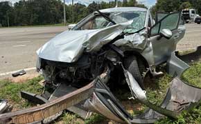One Injured In Monday Crash At Highway 29 And Neal Road
