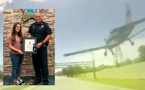 Pilot Emily Shelton Honored With Sheriff’s Medal After I-10 Emergency Landing