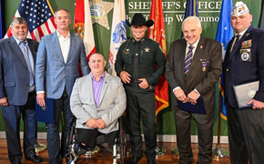 Four Local Wounded Warriors Honored On National Purple Heart Day