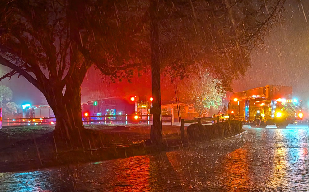 Fire Damages Laundry Room At Cantonment Apartment Complex