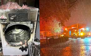 ECFR: Clothes Dryer Sparked Friday Night Cantonment Apartment Laundry Room Fire