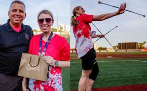 Blue Wahoos Honor Northview Grad Brianna Smith For A Decade As ‘Twirly Girl’