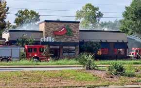 ECFR Responds To Fire At Chili’s On Nine Mile Road