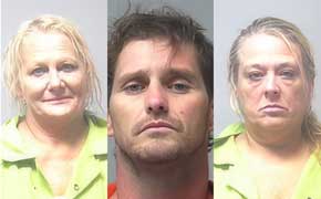 Three Arrested Following Flomaton Narcotics Search Warrant