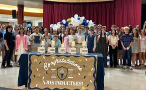 Ransom Middle School Inducts New Honor Society Members
