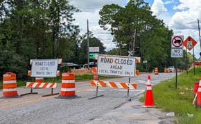 Work Continues On West Roberts Road