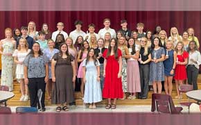Tate High Inducts New National Honor Society Members