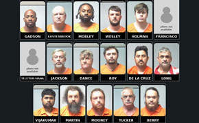17 Arrested In Multi-Agency Human Trafficking And Prostitution Sting In Atmore