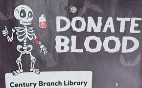 Donate Blood Friday At The Century Branch Library