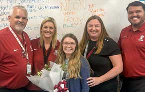 Olivia Criswell Named Tate High School Teacher of the Year