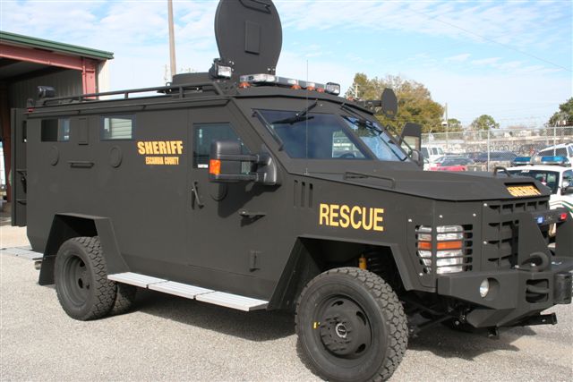 Sheriff’s Office Rolls Out Armored SWAT Vehicle : NorthEscambia.com