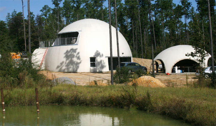 Thinking Outside The Box Area Couple Builds Dome Home Northescambia Com