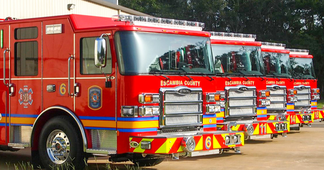 Company Two Fire Platorm Fire Truck