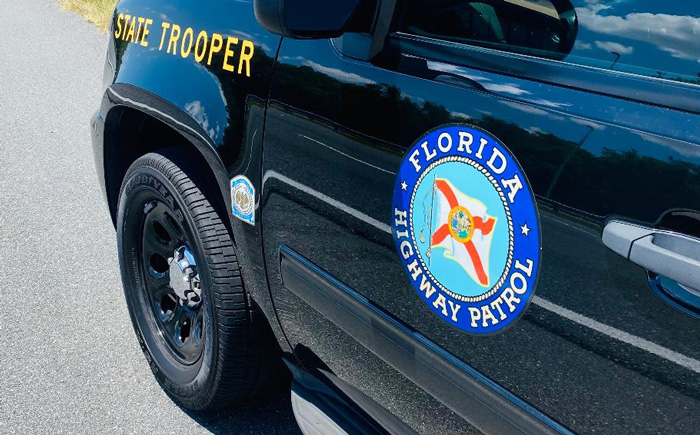Driver Crashes Into Marked FHP Unit With Lights Flashing On I-10 ...