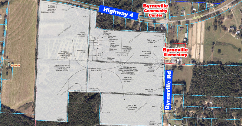 New Byrneville Minor Subdivision Approved; It's Just Four Lots : NorthEscambia.com - Vimarsana News