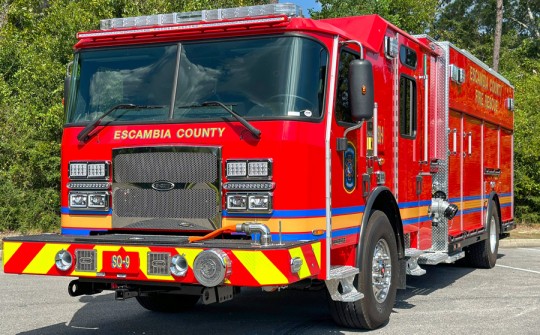 New Fire Trucks Stationed In McDavid, Ferry Pass, Osceola ...