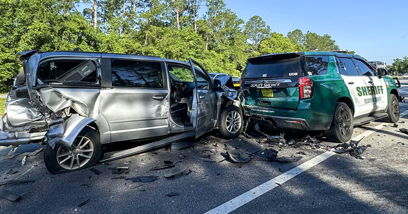 ECSO Deputy Involved In Chain Reaction Crash On Highway 29 : NorthEscambia.com - Vimarsana News