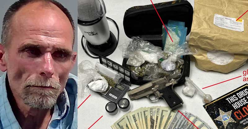Man Charged With Trafficking After ECSO Closes 'Drug House' : NorthEscambia.com - Vimarsana News