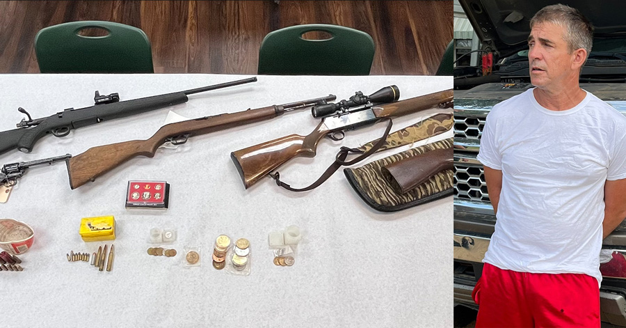 Walnut Hill Man Charged With Weapons, Theft Offenses After Search Warrant : NorthEscambia.com - Vimarsana News