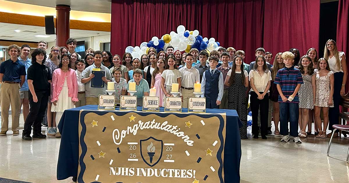 Ransom Middle School Inducts New Honor Society Members : NorthEscambia.com