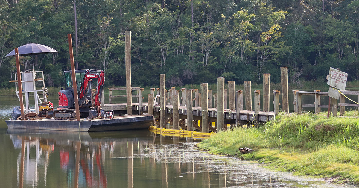 Escambia County Rehabilitating Fishing Pier At Lake Stone ...